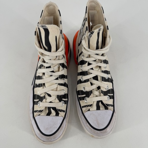 Converse Chuck Taylor Legacy CX Women Size 8 Zebra Platform Orange Streetwear - Picture 4 of 10